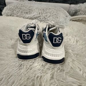 Dolce and gabbana shoes blue and white sneakers